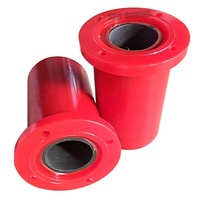 Buse de sablage en carbure de silicium avec tube de revêtement conique en polyuréthane / Spigot, haute résistance à l'usure et aux chocs