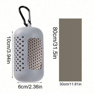 Compressed Woven Quick Dry Fitness Cool Towel <b>Portable</b> Microfiber Polyester/Cotton Sports Towel - Product Image 6