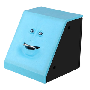 Hucha con forma de rostro humano, creativa, que come dinero, para decoración de habitaciones. - Product Image 1