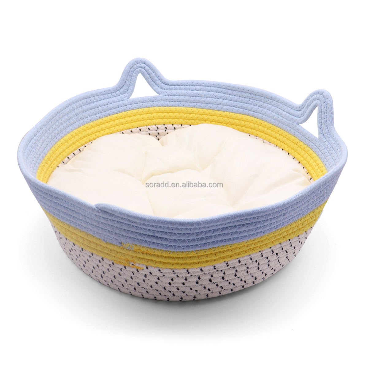 white-With cotton pad