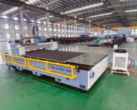 Machine de découpe laser de tôles 3000W 6000W, découpeuse laser fibre CNC avec contrôle Cypcut et servomoteur Schneider pour pièces automobiles AI/DWG