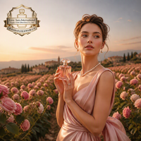 Eau de parfum à la rose 22% Parfum floral pour femmes Parfum personnalisé à étiquette privée