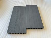 Planche de terrasse composite bois-plastique co-extrudée de couleur antique, antidérapante, résistante à l'humidité et écologique