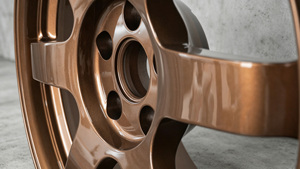 Jantes en alliage d'aluminium forgées TE37 du Japon, 17, 18, 19, 20 pouces, finition bronze, design à 6 branches profondes, pour voitures de course GT - Product Image 5