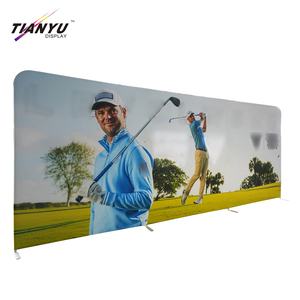 لافتة قماشية كبيرة مطبوعة للعرض التجاري والإعلاني، خلفية قماشية بسحاب 6×3 متر مع حامل في الصين - Product Image 1