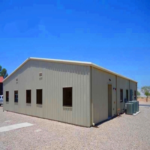 Nhà Xưởng Kết Cấu Thép Đúc Sẵn Tùy Chỉnh Nhà Kho Nhà Để Xe Phòng Trưng Bày Tòa Nhà Siêu Thị - Product Image 3