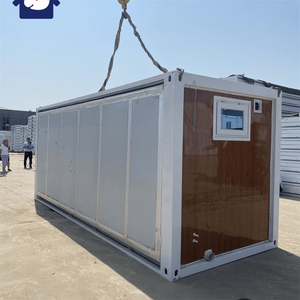 ภาชนะสำเร็จรูปพับได้แบบพกพาขนาดเล็ก20FT 10FT ออกแบบได้เองบ้านพร้อมทำจากพายุเฮอริเคนสำหรับชายหาดบ้าน - Product Image 1