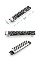 Çift kanal 12 Bit VU metre Stereo amplifikatör kurulu ayarlanabilir ışık hızı LED müzik seviyesi göstergesi modülü DIY elektronik kitleri