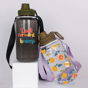 Promotional Stock <strong>Clear</strong> <strong>Water</strong> <strong>Bottle</strong>, 1L BPA-Free Custom Logo Leak-Proof Multiple Lid Options Gym Sport <strong>Bottle</strong> - Product Image 6