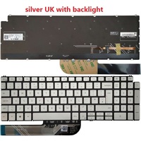 Clavier d'ordinateur portable russe/américain/britannique/espagnol/latin/français pour DELL Inspiron 15-5502 5509 5505 5510 5590 5591 5598 5593 5584 3501 3505