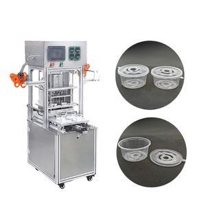 Machine de laminage semi-automatique commerciale personnalisée pour boîtes en plastique, film intérieur et film de scellage pour boîtes - Product Image 1