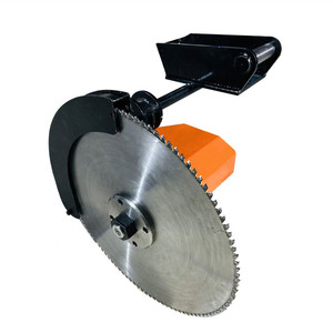 Tête de scie forestière 600 mm avec lame en carbure pour excavatrice de 3 à 8 tonnes, accessoire de coupe d'arbres SH600, garantie 1 an, diamètre de coupe max. 180 mm - Product Image 6