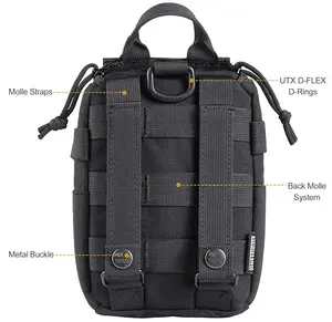 Factory Selling Emergency IFAK First Aid Kit Custom OEM ODM Molle Pouch Trauma Tactical First Aid Kit With Tourniquet