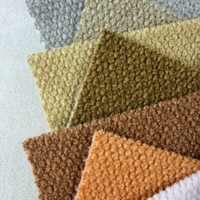 Tissu d'ameublement en velours flanelle premium 100% polyester tricoté pour meubles de maison