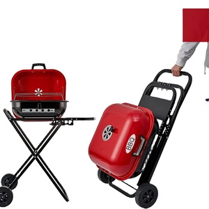 <span class=keywords><strong>Barbecue</strong></span> à charbon de bois moderne réglable en acier T Kitchen/Garden, fabricant <span class=keywords><strong>XXL</strong></span> 23 pouces, <span class=keywords><strong>barbecue</strong></span> d'extérieur pour la maison - Product Image 2