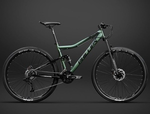Bicicleta de Montaña Nueva OEM en Stock, 26, 27.5, 29 Pulgadas, 24, 27, <span class=keywords><strong>30</strong></span> Velocidades, Doble Amortiguación, Naranja, con Frenos de Disco, para Adultos - Product Image 4