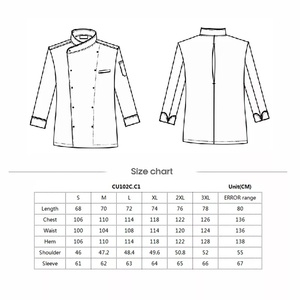 Hot bán chuyên nghiệp đồng phục đầu bếp giản dị bông nấu ăn BIB Tạp dề cho nhà bếp không tay làm sạch sử dụng - Product Image 6