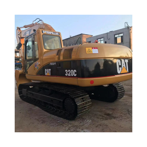 Machinerie lourde Digger Original CAT 320C Excavator Machine d'occasion Caterpillar CAT 320C Excavateurs hydrauliques sur chenilles à vendre - Product Image 1