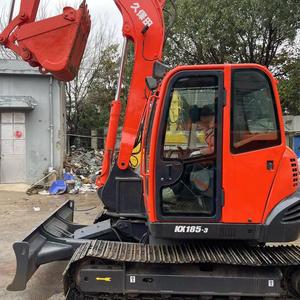 Vente en gros utilisé pour KX185 Mini 8.5ton hydraulique sur chenilles pelle rétrocaveuse stock bas prix moteur boîte de vitesses pompe roulement - Product Image 3