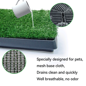 Toilette pour chien de type tiroir avec bac à déchets amovible, tapis antidérapant pour l'apprentissage de la propreté des animaux domestiques pour la défécation fixe en intérieur - Product Image 4