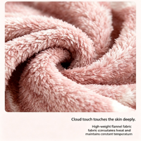Châle portable et enveloppant pour femme, couverture intime sensuelle, cape douce en flanelle florale avec doubles poches