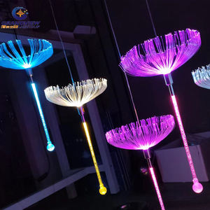 Lumière imperméable extérieure de <span class=keywords><strong>méduse</strong></span> de fibre de LED pour épouser l'éclairage - Product Image 5
