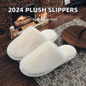 Pantuflas Cálidas de Interior para Mujer, con Forro de Felpa Térmica Suave, Punta Cerrada y Suela de PVC, para Otoño, Invierno y Primavera - Product Image 2