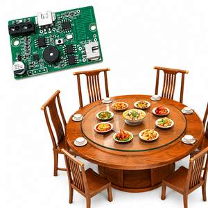 Placa controladora PCBA/PCB OEM inteligente para mesa giratoria automática, módulo controlador de motor para sistema Lazy Susan en restaurantes y hogares - Product Image 1