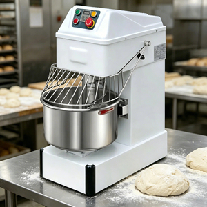Mélangeur à pâte robuste 20L avec panneau de commande micro-ordinateur, pétrissage à un bouton, conception anti-évasion de <span class=keywords><strong>la</strong></span> farine, protection de sécurité - Product Image 2