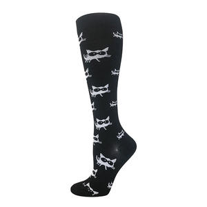 Custom Compression Hiking Socks Design Colorful Nylon Travel <strong>Flight</strong> Sporty Compression Socks for Women <strong>Men</strong> - Product Image 5