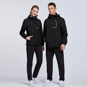 Factory Direct Sales Running Sport Tracksuit Waterproof Jacket Track Suit With Hoodies