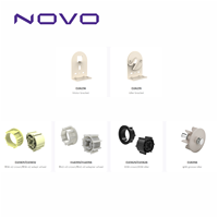 Motor Tubular NOVO K25 con Batería de Litio de 25 mm, Tuya Zigbee, Control Remoto, Automatización del Hogar Inteligente, Persianas Enrollables Recargables Zebra