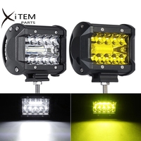 Offroad led barre lumineuse 18w projecteur led pour voiture suv atv led travail lumière 3000k 6000k