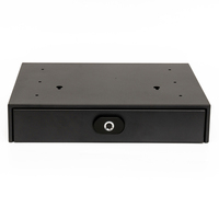 Alle Stahlplatte elektronische Passworts perre versteckte Finger abdruck Kleider schrank Schublade Safe