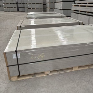 <span class=keywords><strong>Panel</strong></span> Dinding Eksterior Bebas Asbes dari Papan Semen Serat Abu-abu Modern, Papan Silikat Kalsium Tahan Api untuk Pelapis Dinding Bertekanan - Product Image 1
