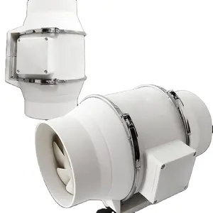 Hf100 AC Bathroom Silent Air Ventilating Air Extractor Exhaust Fan Circulating Inline Duct Mounted Fan