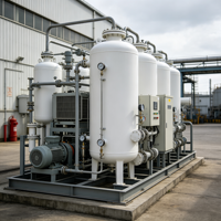 Générateur d'azote PSA industriel à haut débit pour machine d'extrusion et de soufflage de plastique