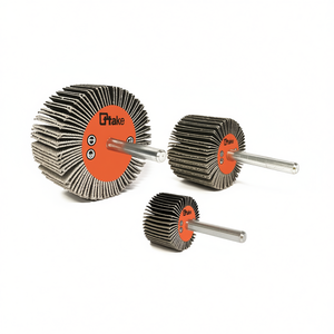 TTAKE Take Flap <b>Wheel</b> 60x30 Mm With Shaft Abrasive Cloth For <b>Grinding</b> And Polishing - Product Image 2