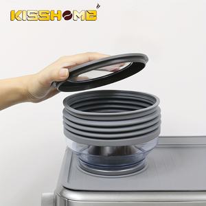 <span class=keywords><strong>Souffleur</strong></span> de café en silicone <span class=keywords><strong>Souffleur</strong></span> de café de sécurité flexible <span class=keywords><strong>Broyeur</strong></span> pratique Assemblage Couvercle Moulin à café - Product Image 6