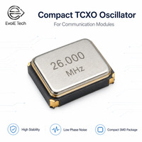 Oscilador de Cristal SMD TCXO de 10MHz, 3.3V, 1ppm, Ruido de Fase Ultrabajo, Compensado por Temperatura, Bajo Consumo, Amplio Rango de Temperatura, Inalámbrico