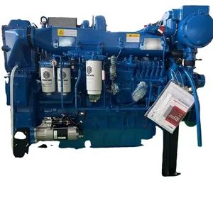 Original 400hp Weichai WD12C400-21 WD12 series Marine Diesel boat motor Engine