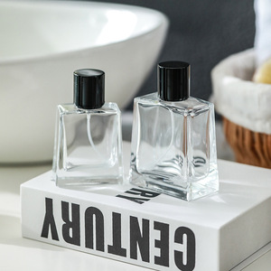 50ml 100ml có sẵn tinh thể Màu trắng Chất liệu rỗng chai nước hoa thủy tinh 50ml100ml Bayonet Spray Chai - Product Image 4