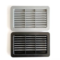 Grille d'aération universelle pour camion - Grille de ventilation de tableau de bord, persienne de climatisation de cabine, grille de ventilation robuste pour poids lourds