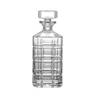 Ensemble de carafe à whisky en cristal de luxe pour vin, scotch, bourbon, utilisation à domicile ou au bar