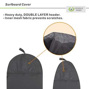 Échantillon gratuit de housse de planche de surf, sac de rangement pour les voyages en plein air, sac de planche de surf de 5'0 à 9'10', protection maximale pour votre planche de surf - Product Image 2