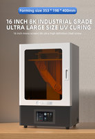 Emake 16 pouces 3D LED matrice parallèle composants dentaires conception UV 8K imprimante 3D Machine haute précision USB connectivité nouveau