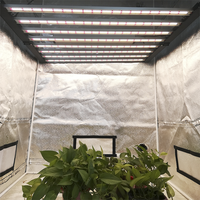 Hortlight 240W/320W/640W/720W/800W Lampe de culture LED pliable à intensité variable IP65 en aluminium pour la floraison en intérieur