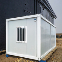 Kits de maison préfabriquée durable Bâtiment en conteneur en acier moderne pour le campus de l'école ou le bureau Maison préfabriquée en conteneur