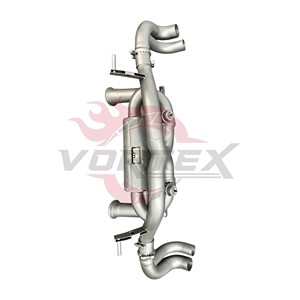 ท่อไอเสีย Vortex Stainless Steel Valvetronic สำหรับ Audi R8 V10 5.2L ปี 2023 รุ่น Performance Racing Catback พร้อมแผ่นกันความร้อน - Product Image 3