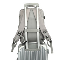 Valise de voyage convertible avec logo personnalisé, approuvée pour le transport aérien, imperméable, grande capacité, sac à dos